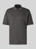 Christian Berg Men Poloshirt mit Polokragen Graphit