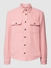 REVIEW Overhemdjack met kentkraag Roze