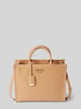 Liu Jo White Handtas met labelapplicatie, model 'RIDHI' Camel