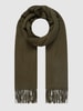 Jack & Jones Sjaal met franjes Donkergroen