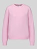 PIECES Regular fit pullover met wol model 'ALLY' Roze