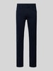 s.Oliver BLACK LABEL Medium rise slim fit jeans met smalle pijpen Marineblauw