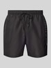 Tommy Hilfiger Badeshorts mit elastischem Bund Modell 'ORIGINAL' Black