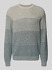 Only & Sons Relaxed Fit Strickpullover aus reiner Baumwolle Modell 'BIRK' Hellblau