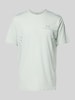 Under Armour T-Shirt mit Label-Print Mint