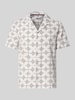 s.Oliver RED LABEL relaxed fit vrijetijdsoverhemd van puur katoen Wit