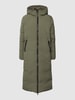 Jake*s Casual Steppmantel mit Kapuze Khaki