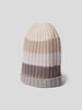 The Holy goat Beanie aus Kaschmir Hellgrau