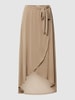 Object Wikkelrok met elastische band, model 'Annie' Taupe