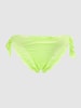 Guess Bikinibroekje met ruches Neongeel