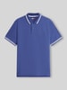 Tommy Jeans Regular Fit Poloshirt aus reiner Baumwolle Rauchblau