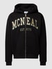 MCNEAL Sweatjacke mit Label-Statement  Black