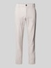 Jack & Jones Tapered Fit Chino mit Eingrifftaschen Modell 'STACE' Offwhite Melange
