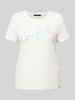 Vero Moda T-shirt z napisem model ‘Bonnie’ Biały