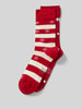 s.Oliver RED LABEL Socken aus Bio-Baumwoll-Mix mit weihnachtlichen Designs Rot