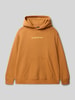 Quiksilver Oversized hoodie met logoprint, model 'Salt Water' Mosterdgeel