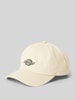 Dickies Basecap mit Label-Stitching Modell 'ESSENTIAL DAD' Offwhite