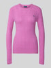 Polo Ralph Lauren sweter w kroju regular fit z mieszanki wełny i kaszmiru 'JULIANNA' Mocnoróżowy