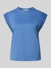 Mango T-Shirt mit Kappärmeln Modell 'MARIA' Blau