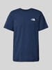 The North Face T-Shirt mit Label-Print Modell 'SIMPLE DOME' Marine