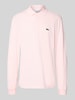 Lacoste Regular Fit Poloshirt aus reiner Baumwolle Rosa