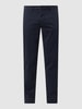 Casual Friday Chino mit Stretch-Anteil Modell 'Viggo' Marine