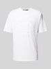 Karl Lagerfeld T-Shirt mit Label-Stitching Weiss