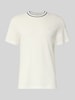 Lacoste regular fit T-shirt van katoenmix model 'CREATOR' Offwhite