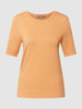 Christian Berg Woman Selection Strickpullover mit 1/2-Arm und Rundhalsausschnitt Apricot