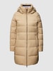 Tommy Hilfiger Daunenmantel mit Label-Details Modell 'GLOBAL' Beige