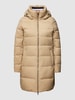 Tommy Hilfiger Daunenmantel mit Label-Details Modell 'GLOBAL' Beige