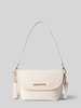 Valentino Bags Umhängetasche mit Label-Schriftzug Modell 'HAIL' Ecru