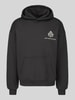 Don´t Waste Culture Oversized Hoodie aus Baumwoll-Mix Modell 'PURO' Mittelgrau