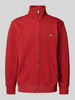 Gant Regular Fit Sweatjacke mit Label-Stitching Modell 'SGIELD' Rot