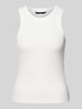 Vero Moda Tanktop in riblook Wit