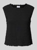 Jake*s Collection Top in Crinkle-Optik Black