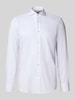 BOSS Regular Fit Businesshemd aus reiner Baumwolle Modell 'H JOE SPREAD' Weiss