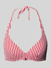 Esprit Bikini-Oberteil mit Neckholder Modell 'SILVANCE' Rot