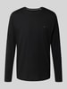 Fynch-Hatton Longsleeve mit Logo-Detail Black