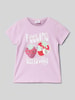 s.Oliver RED LABEL Regular Fit T-Shirt aus reiner Baumwolle Lavender