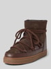 INUIKII Boots met vetersluiting model 'Classic' Donkerbruin