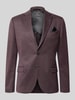 Zuitable Slim Fit Sakko mit Lyocell-Anteil Modell 'Nick' Aubergine