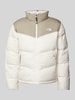 The North Face Gewatteerd jack met opstaande kraag, model 'SAIKURU' Offwhite