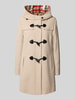 Gil Bret Dufflecoat mit Kapuze Beige Melange