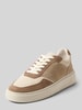 Copenhagen Sneakers van leer met vetersluiting, model 'CPH1M' Beige