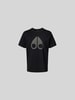 Moose Knuckles T-Shirt mit Label-Print Black