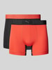 Puma Trunks mit Label-Detail im 2er-Pack Rot