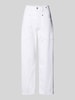 MAC Baggy fit jeans met opgestikte zakken Wit
