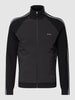 BOSS Green Sweatjacke mit Raglanärmeln Modell 'Zaflik' Schwarz