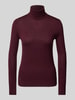 Lauren Ralph Lauren Gebreide coltrui, model 'ZOE' Bordeaux